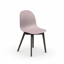 1665 Academy Connubia© Chaise scandinave en polypropylène et bois