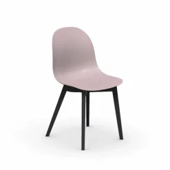 1665 Academy Connubia© Chaise scandinave en polypropylène et bois