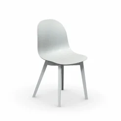 1665 Academy Connubia© Chaise scandinave en polypropylène et bois