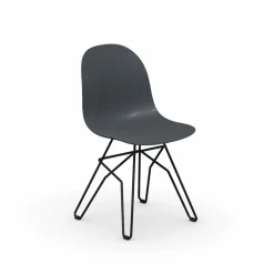 1664 Academy Connubia© Chaise design en polypropylène et métal