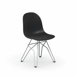 1664 Academy Connubia© Chaise design en polypropylène et métal
