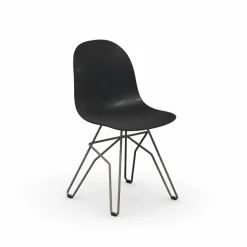 1664 Academy Connubia© Chaise design en polypropylène et métal