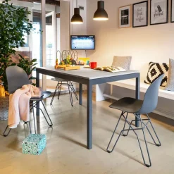 1664 Academy Connubia© Chaise design en polypropylène et métal