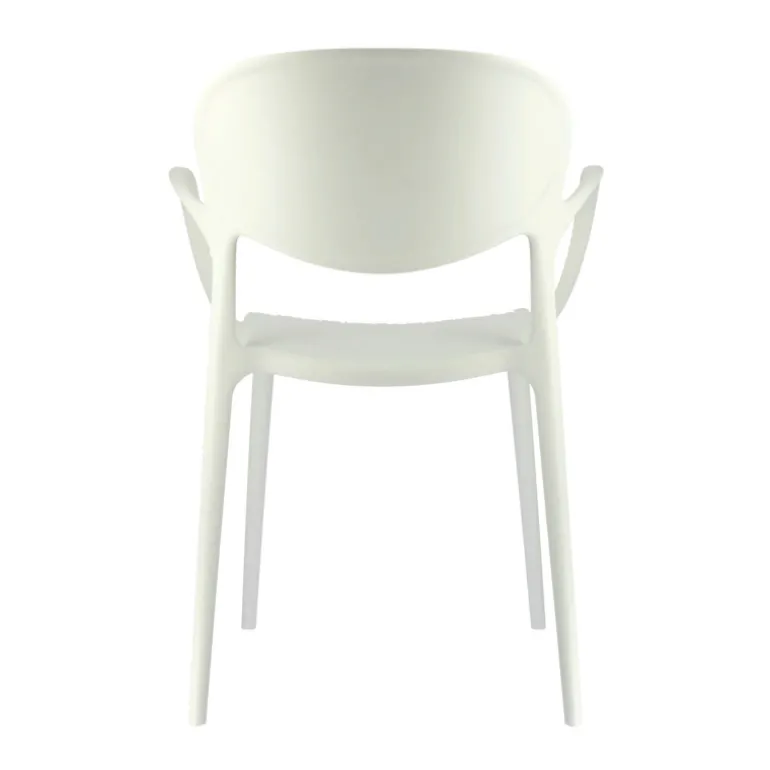 Abby Connubia® Fauteuil de jardin empilable en polypropylène recyclé