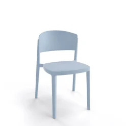 Abuela Chaise de terrasse moderne empilable en technopolymère