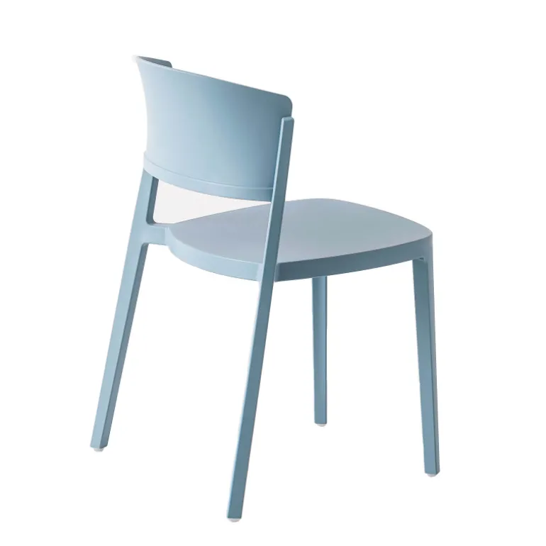 Abuela Chaise de terrasse moderne empilable en technopolymère