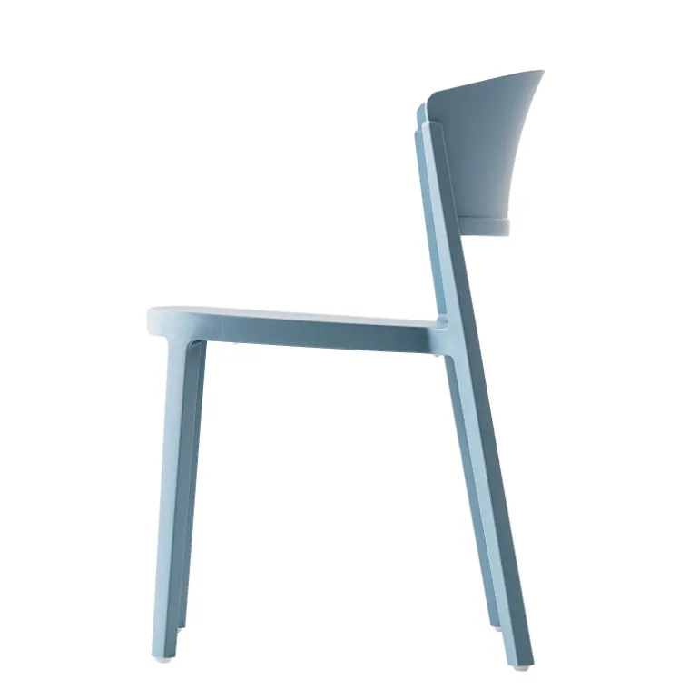 Abuela Chaise de terrasse moderne empilable en technopolymère