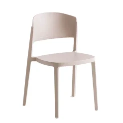 Abuela Chaise de terrasse moderne empilable en technopolymère