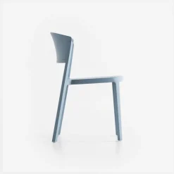 Abuela Chaise de terrasse moderne empilable en technopolymère