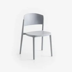 Abuela Chaise de terrasse moderne empilable en technopolymère