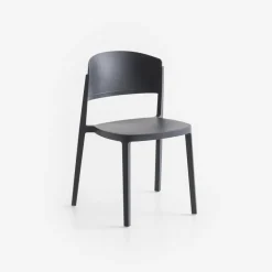 Abuela Chaise de terrasse moderne empilable en technopolymère