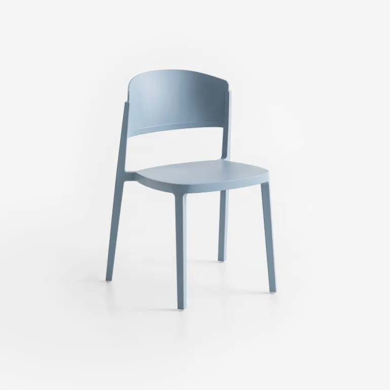 Abuela Chaise moderne empilable en technopolymère