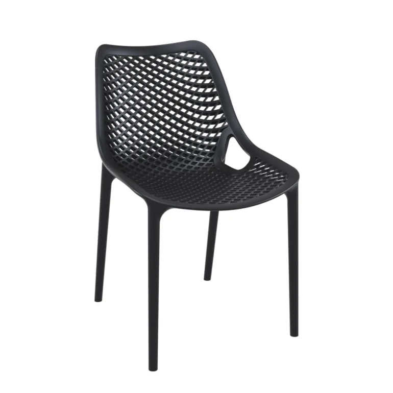 Air Chaise de jardin moderne ajourée en polypropylène