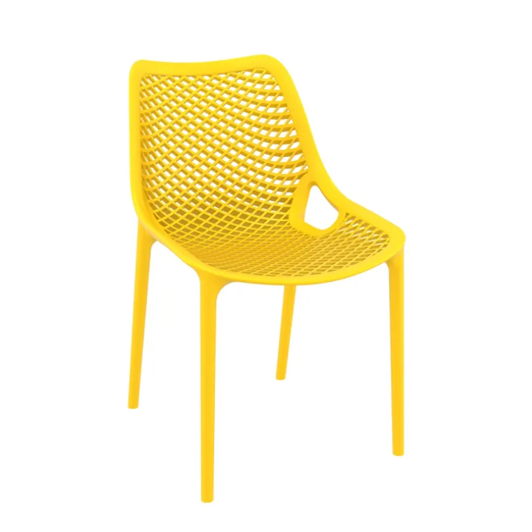 Air Chaise de jardin moderne ajourée en polypropylène