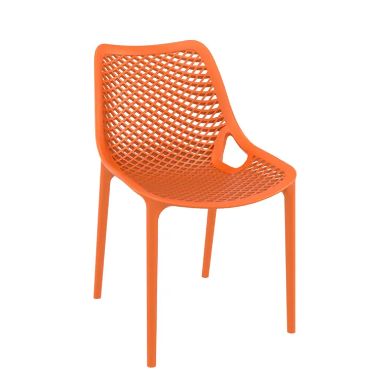 Air Chaise de jardin moderne ajourée en polypropylène