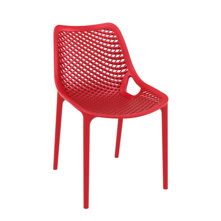 Air Chaise de jardin moderne ajourée en polypropylène