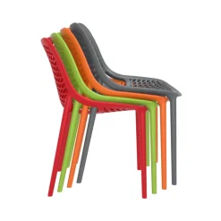 Air Chaise moderne ajourée en polypropylène