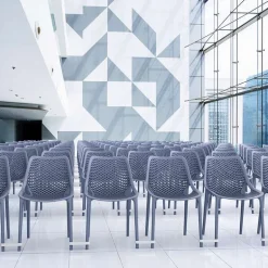 Air Chaise moderne ajourée en polypropylène