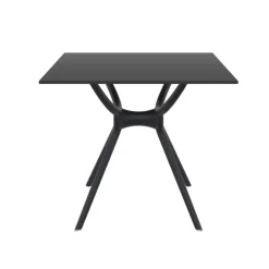 Air Table carrée petit espace en stratifié et polypropylène