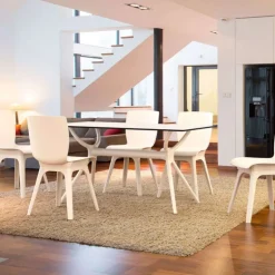 Air Table rectangulaire en stratifié et polypropylène