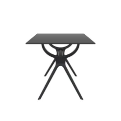 Air Table rectangulaire en stratifié et polypropylène