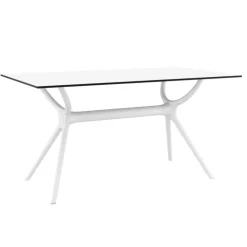 Air Table rectangulaire en stratifié et polypropylène