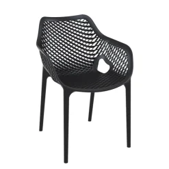 Air XL Fauteuil de jardin moderne ajouré en polypropylène