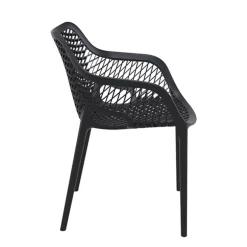 Air XL Fauteuil de jardin moderne ajouré en polypropylène