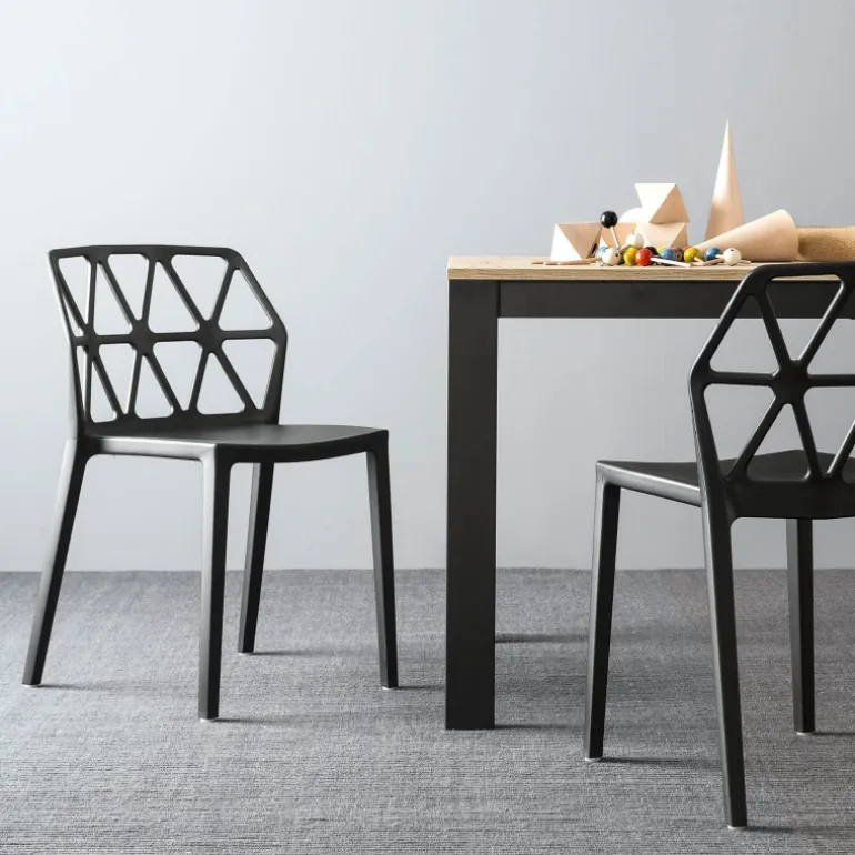 Alchemia Connubia® Chaise design empilable en polypropylène