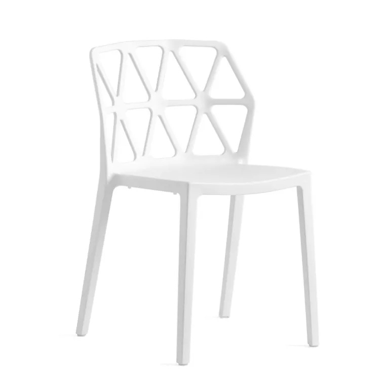 Alchemia Connubia® Chaise design empilable en polypropylène