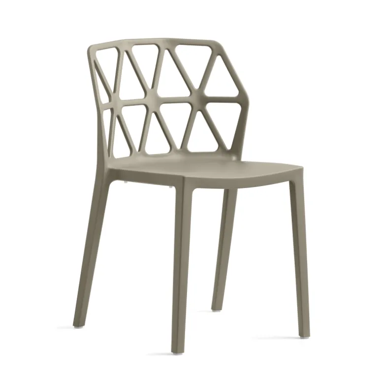 Alchemia Connubia® Chaise design empilable en polypropylène
