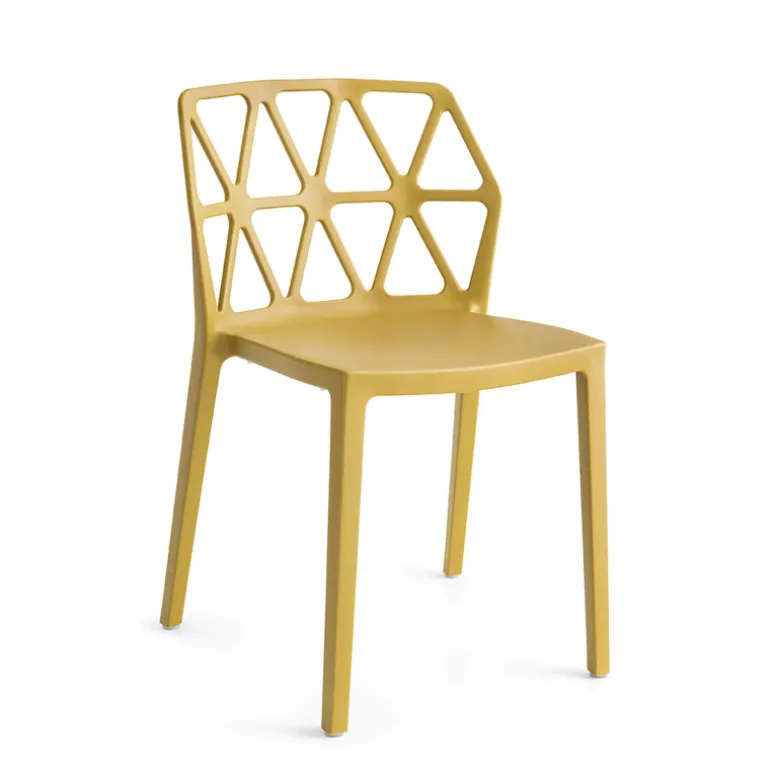 Alchemia Connubia® Chaise design empilable en polypropylène