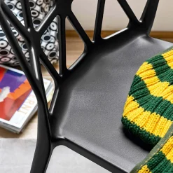 Alchemia Connubia® Chaise design empilable en polypropylène