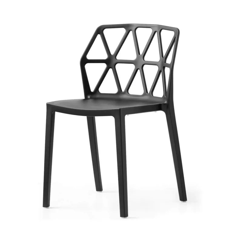 Alchemia Connubia® Chaise design empilable en polypropylène