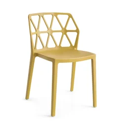 Alchemia Connubia® Chaise de jardin design empilable en polypropylène