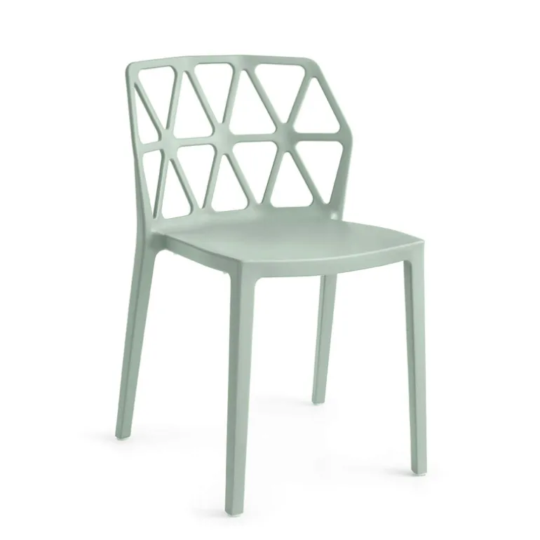 Alchemia Connubia® Chaise de jardin design empilable en polypropylène