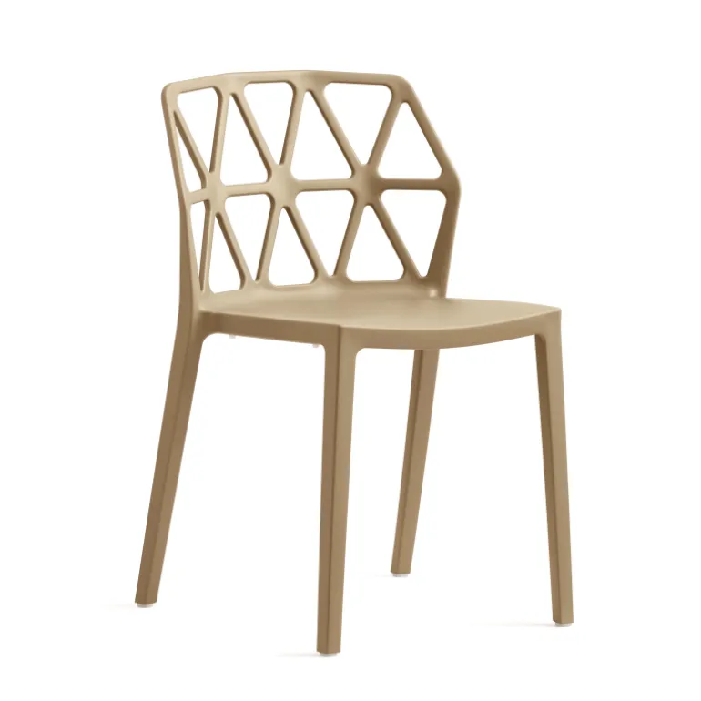 Alchemia Connubia® Chaise de jardin design empilable en polypropylène
