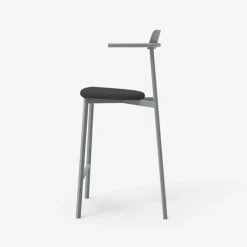 Alice Carrier ® Tabouret snack moderne en acier fabriqué en France