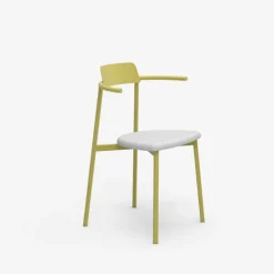 Alice Carrier® Chaise design en acier fabriquée en France