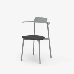 Alice Carrier® Chaise design en acier fabriquée en France