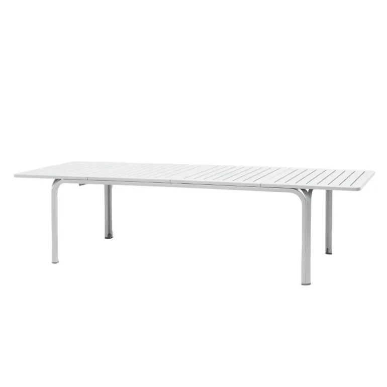 Alloro Table de jardin extensible en polypropylène et aluminium