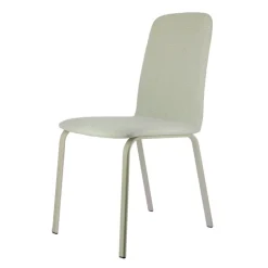 Altea Chaise en tissu et pieds en métal