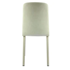 Altea Chaise en tissu et pieds en métal