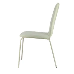 Altea Chaise en tissu et pieds en métal