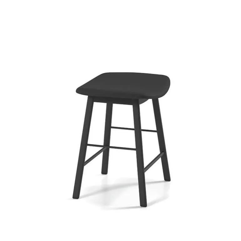 Ami Tabouret bas en simili sans dossier pour petit espace