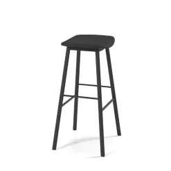 Ami Tabouret de bar en simili sans dossier moderne empilable