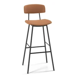 Amica Tabouret hauteur bar moderne en simili