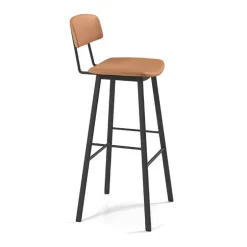 Amica Tabouret hauteur bar moderne en simili