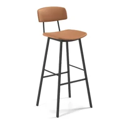 Amica Tabouret hauteur bar moderne en simili