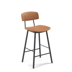 Amica Tabouret snack moderne en simili